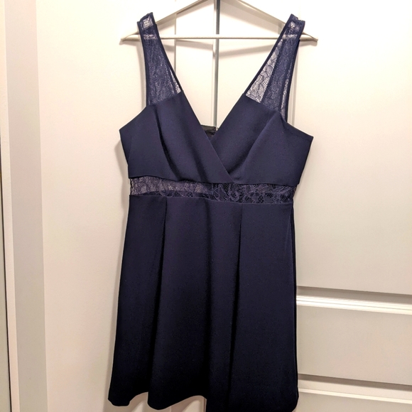 BCBGeneration Navy Blue Cocktail Dress - Picture 1 of 3